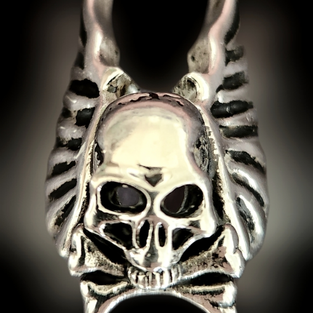 Stainless Steel Biker Ring